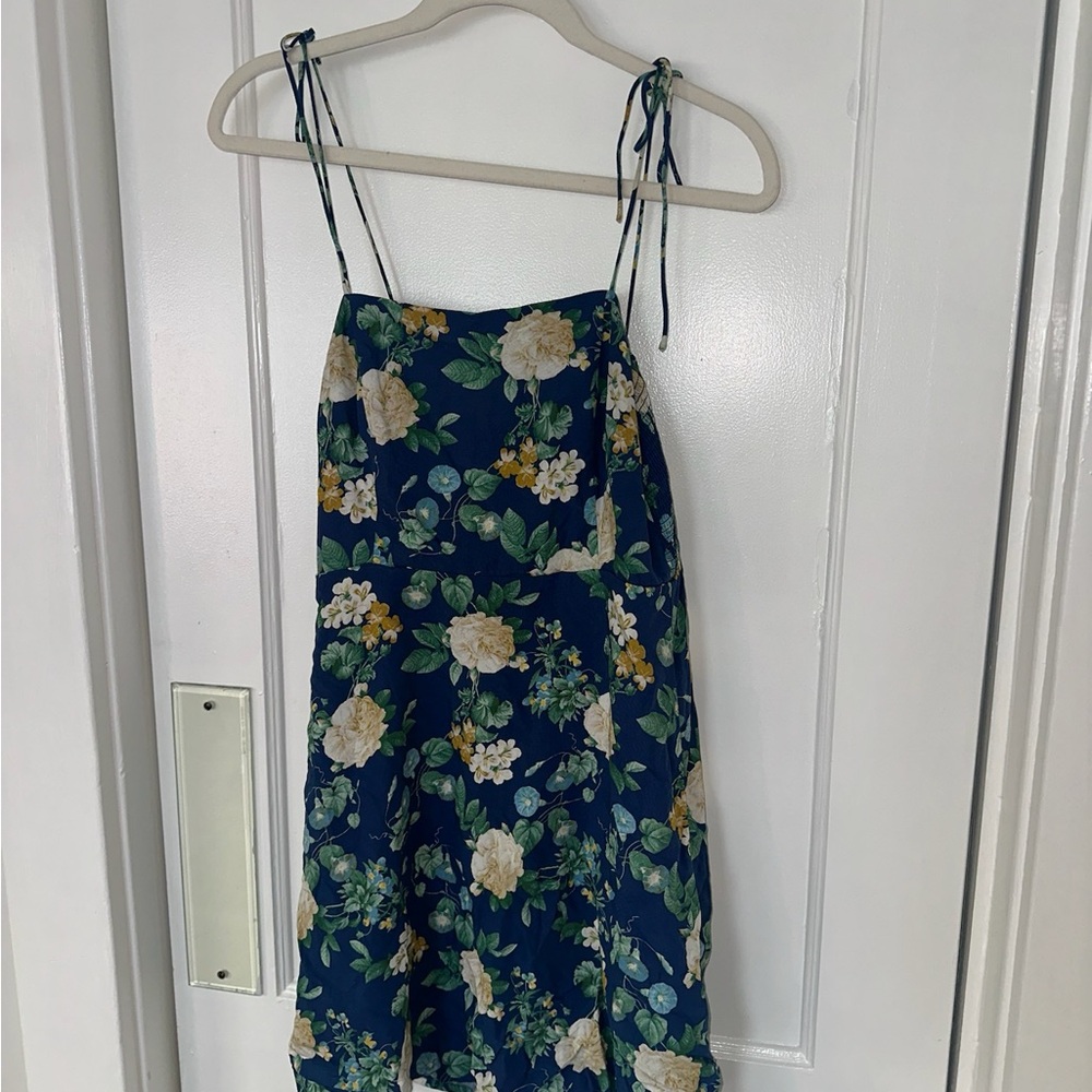 Adorable Floral Blue Sundress